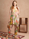 Traditional Floral Kaftan Set
