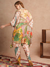 Traditional Floral Kaftan Set