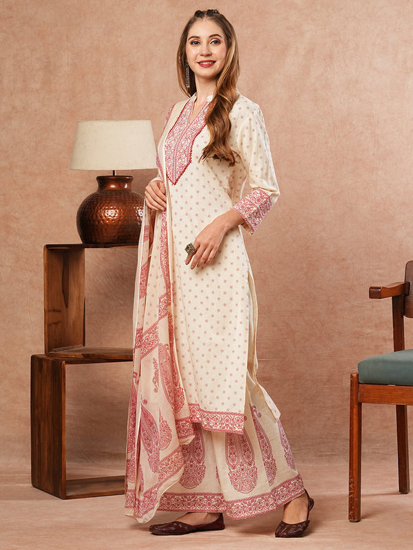 Ethnic Mirror Kurta Set
