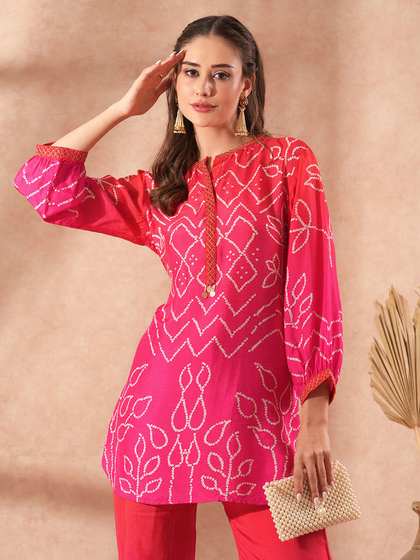 Bandhani Ombre Co-ord Set