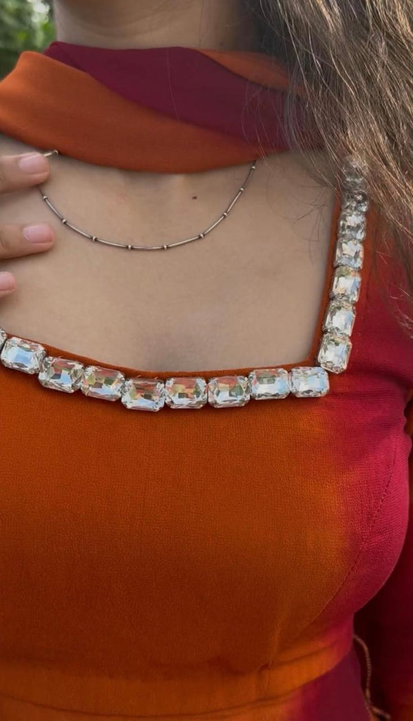 Rust Bloom Tie-Dye Set