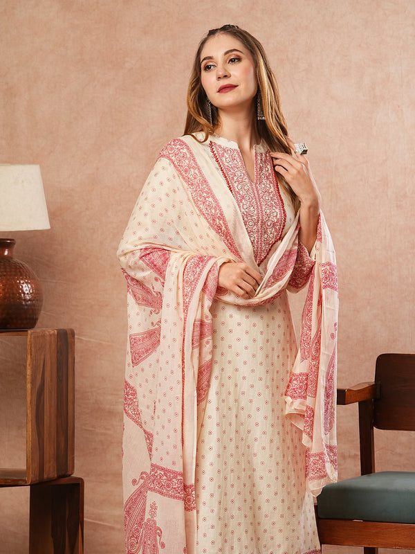 Ethnic Mirror Kurta Set