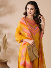 Floral Mirror & Aari Kurta Set