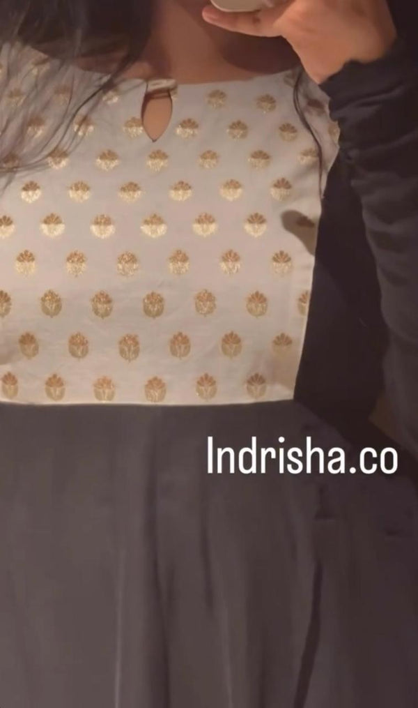 The Monochrome Majesty Anarkali