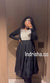 The Monochrome Majesty Anarkali