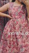 Blush Aura Floral Dress